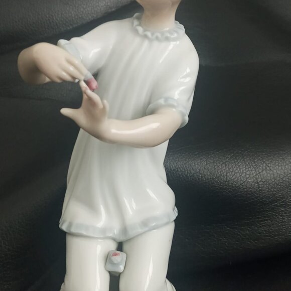 Retired Lladro Manicure Girl